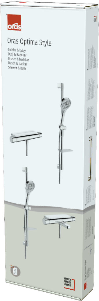 Oras Optima Style - Shower faucet with shower set 7169N