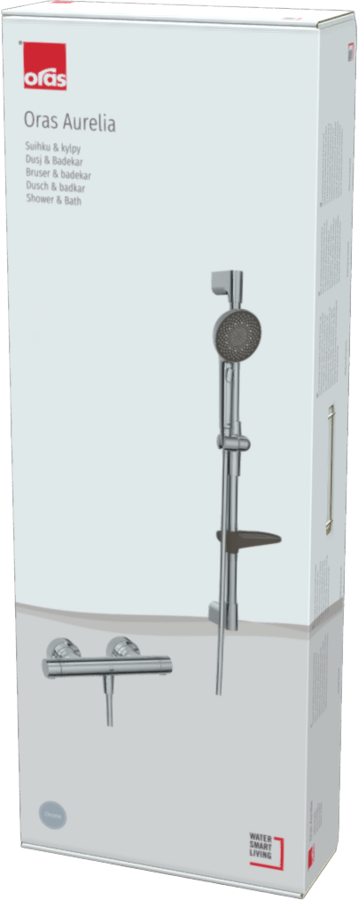 Oras Aurelia - Bath and shower faucet with shower set 4749-33