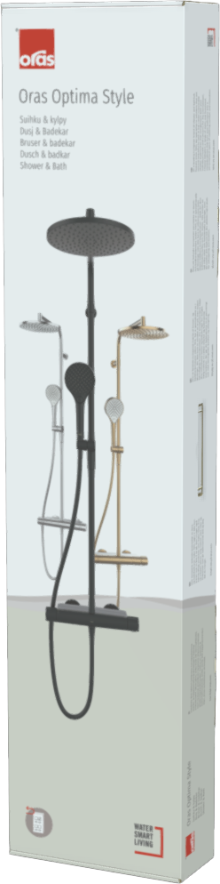 Oras Optima Style - Shower system 7192N-33