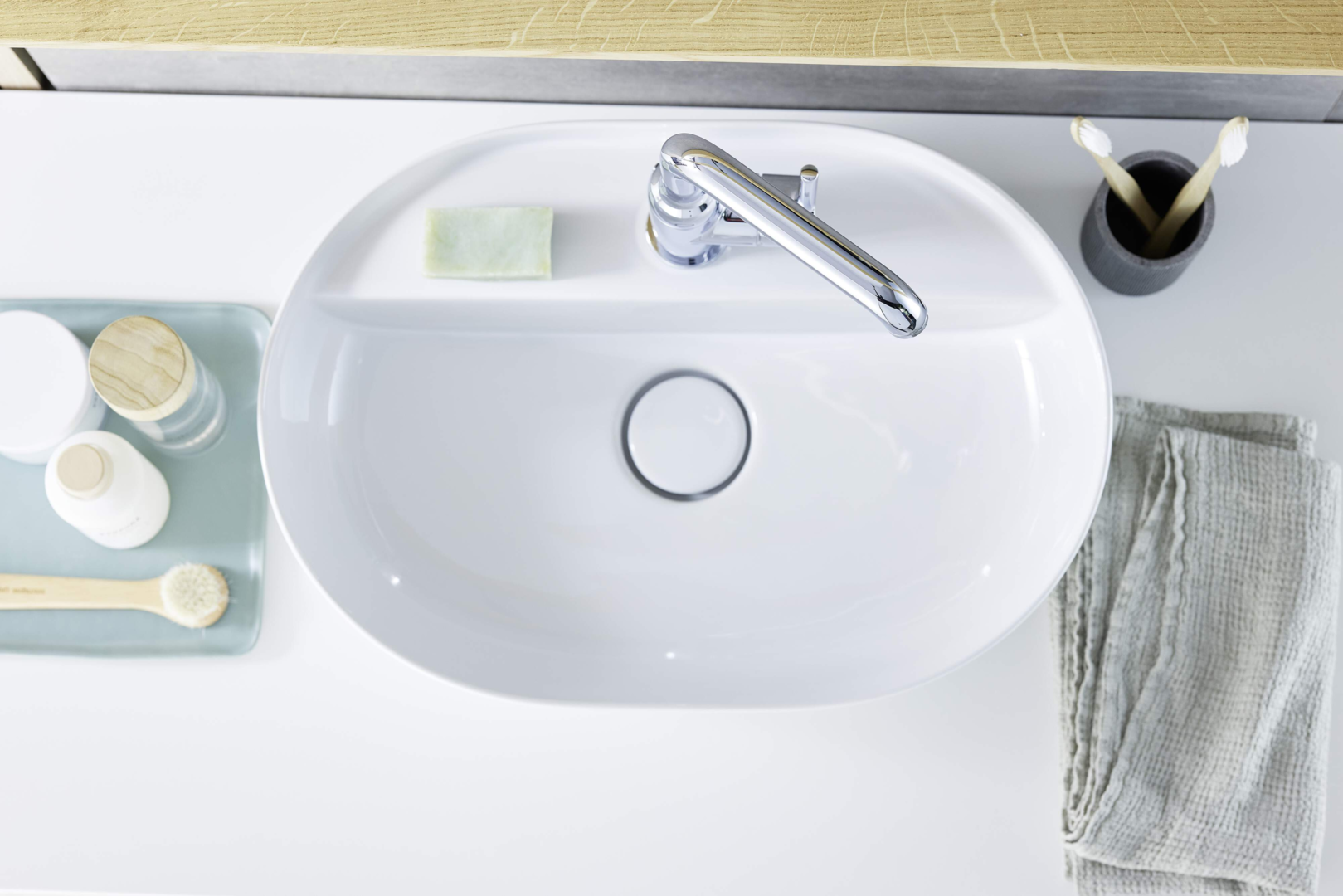 Oras Optima Style Hybrid - Washbasin faucet, 3 V, Bluetooth 2611FHZ