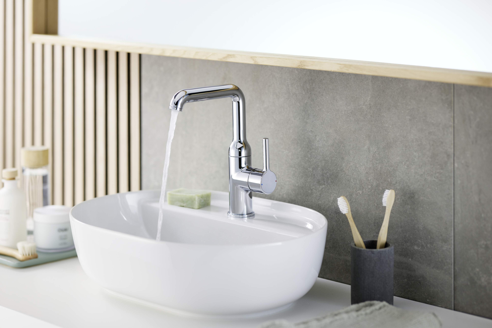 Oras Optima Style Hybrid - Washbasin faucet, 230/9 V, Bluetooth