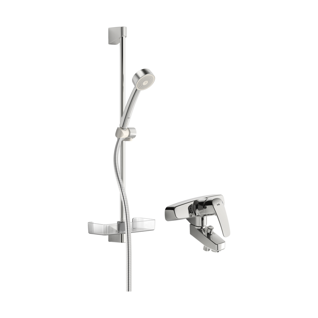 Oras Safira - Bath and shower faucet with shower set