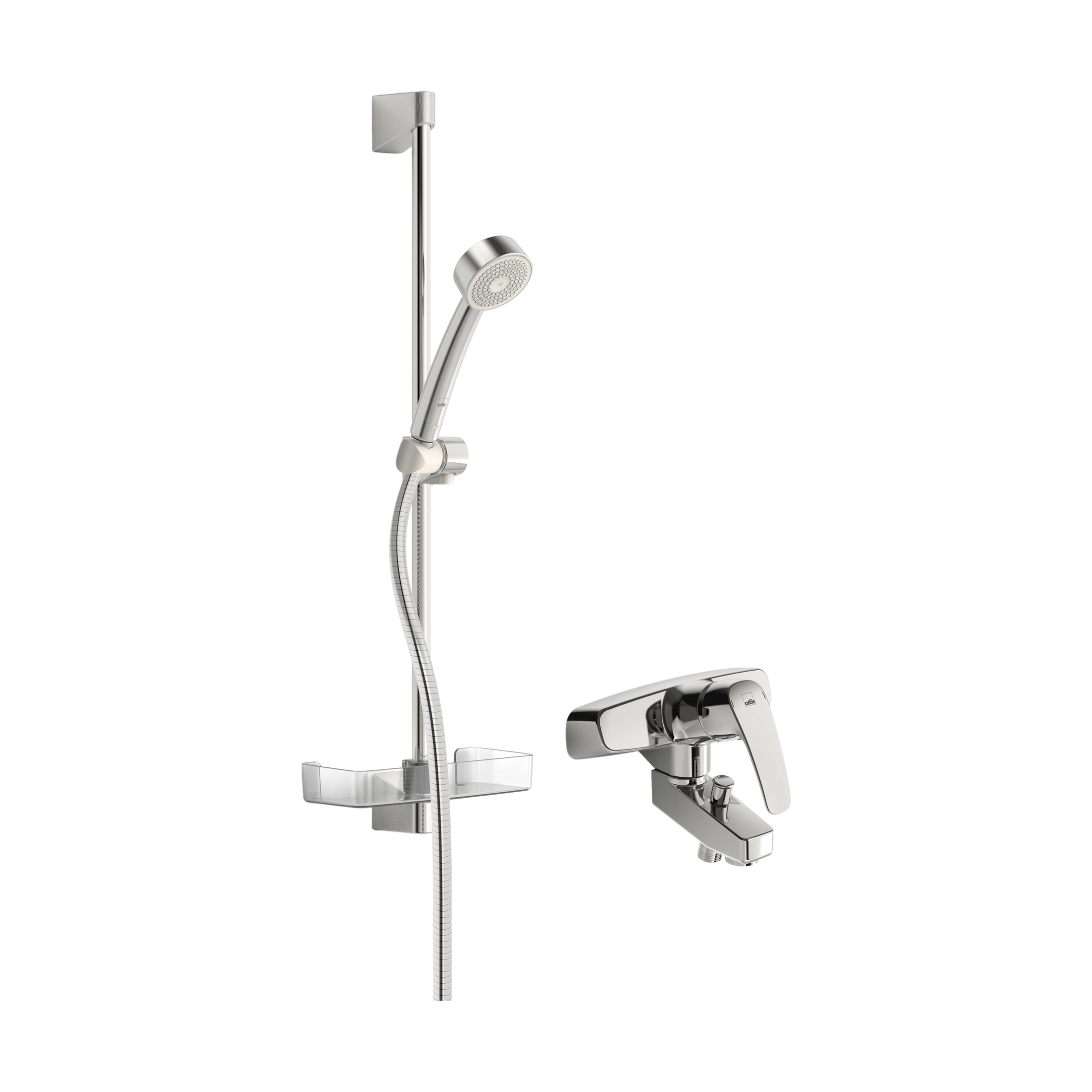 Oras Safira - Bath and shower faucet with shower set