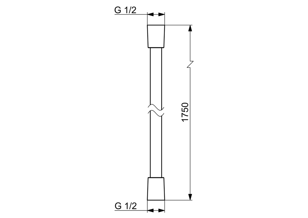 Oras - Shower hose, L=1750 241017