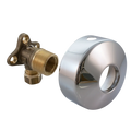 Surface elbow connector with shut-off
