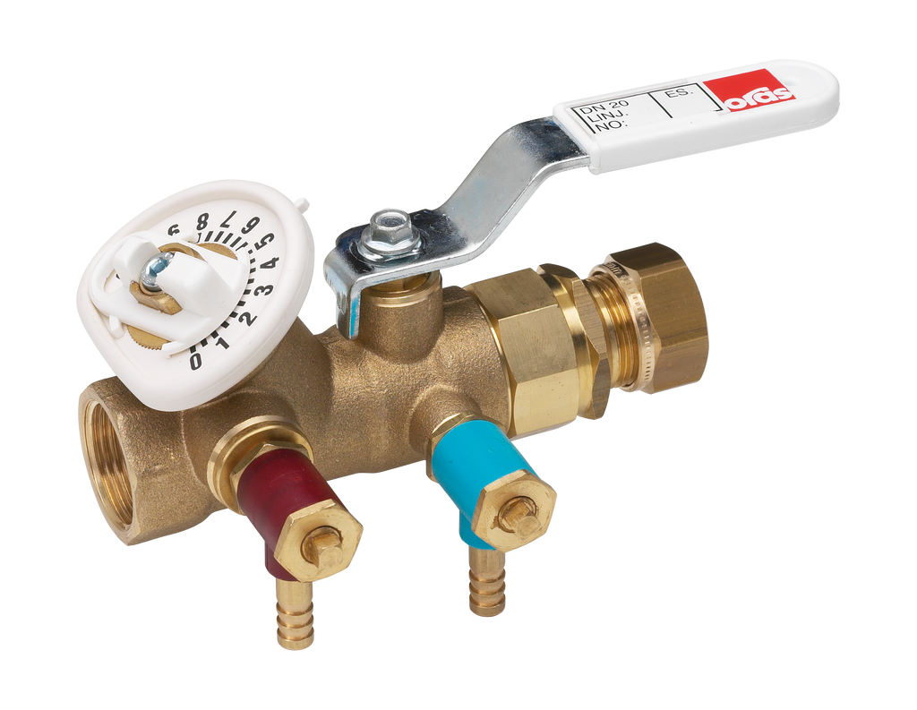 Oras - Pump adjustment valve, DN15, Cu15