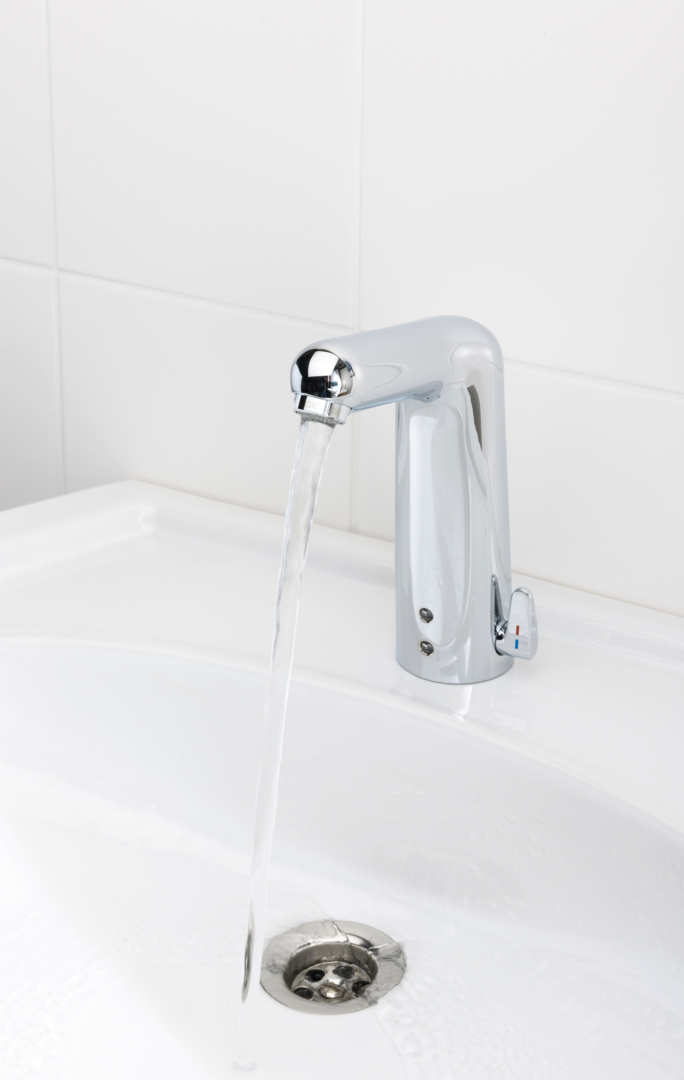 Oras Medipro XL - High washbasin faucet, 6 V, Bluetooth